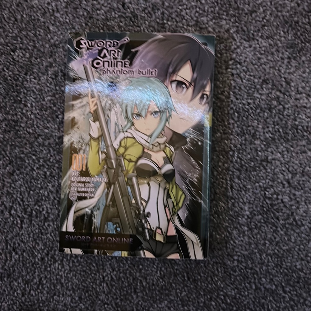 Sword art online phantom bullet manga